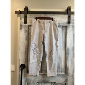 Merona seersucker ankle pants